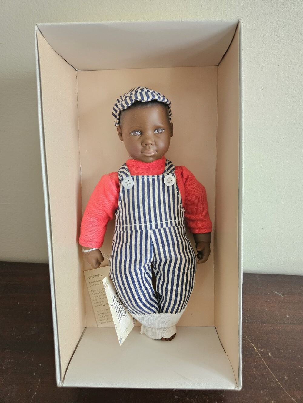 Heidi Ott Little Ones 8.5" African American Doll Harry Engineer Outfit. 90s. New